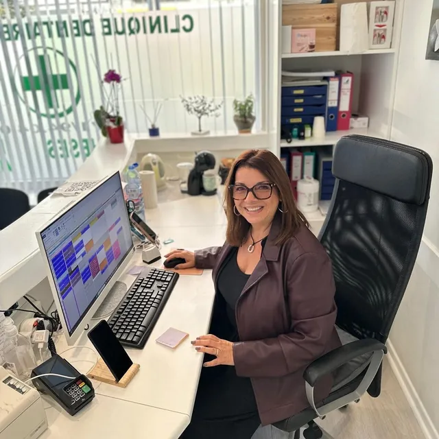 Marilène, réceptionniste de la Clinique Dentaire Vaillance